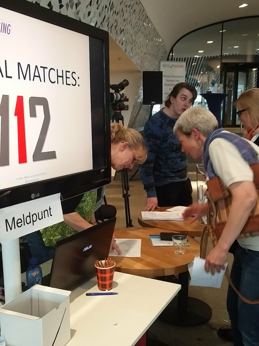 De teller staat op... #matches <a href="/beursvloer015/">Beursvloer Delft/M-D</a>