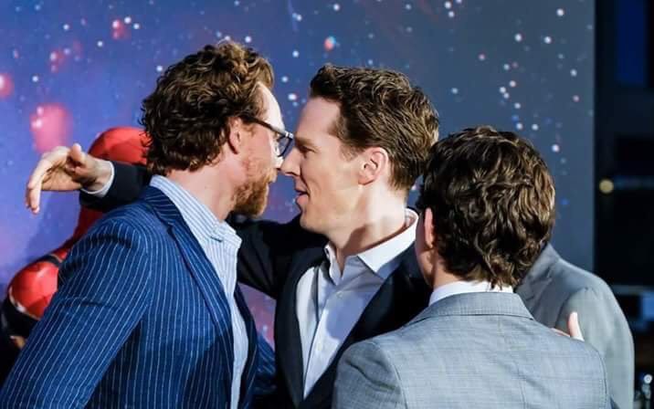 Tom Hiddleston Tom Holland Benedict Cumberbatch