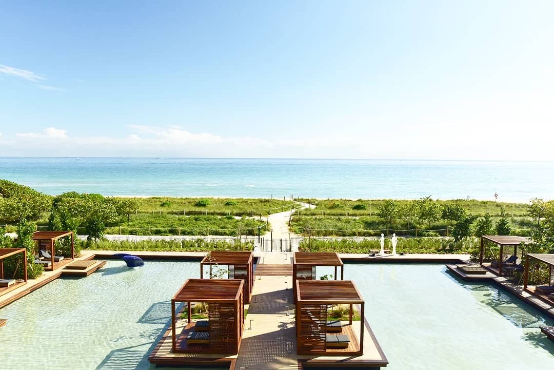 Ocean view from FENDI Château Residences in Miami. 
#ChâteauGroup #RealEstate #Miami #FendiChâteau #FendiChâteauResidences #Fendi #Surfside #Luxury #Beachfront #SouthFlorida #Elegance #Oceanfront #LuxuryRealEstate #LuxuryLiving #luxurylife #Showcase #Florida #US #Usa #beachlife