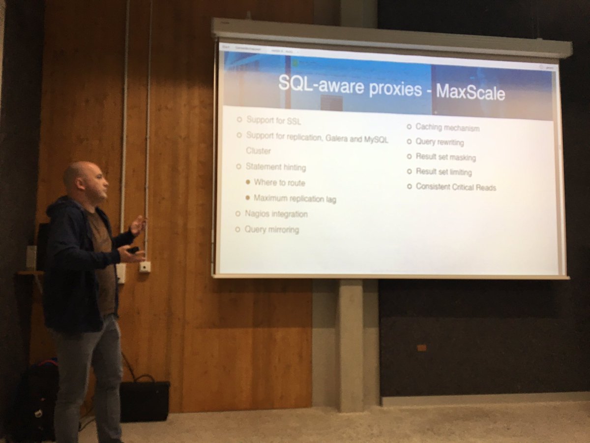 OptimaDataBV's tweet image. #sql aware #proxies #maxscale support for replication #galera #mysql at talk #MOS2018