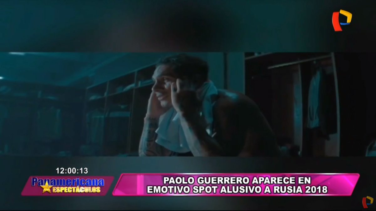 PEspectaculos's tweet photo. ENVIVO] #PanamericanaEspectáculos Paolo Guerrero aparece en emotivo spot alusivo a Rusia 2018►https://t.co/FHNqDx9w3X https://t.co/FzVoMO295Y