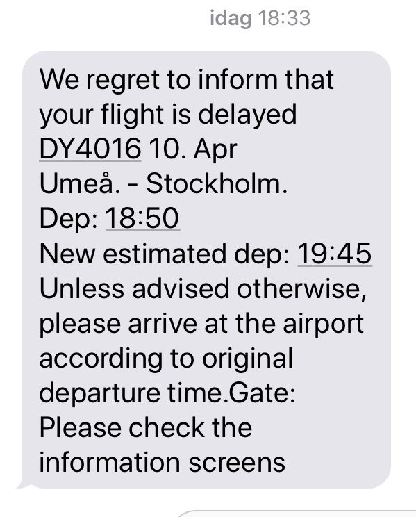 simonkling's tweet photo. #norwegian #alwayslate Började bra som en pigg uppstickare, nu verkar man anse att man fraktar boskap som har noll rättigheter. https://t.co/ZLtX0vRRWo