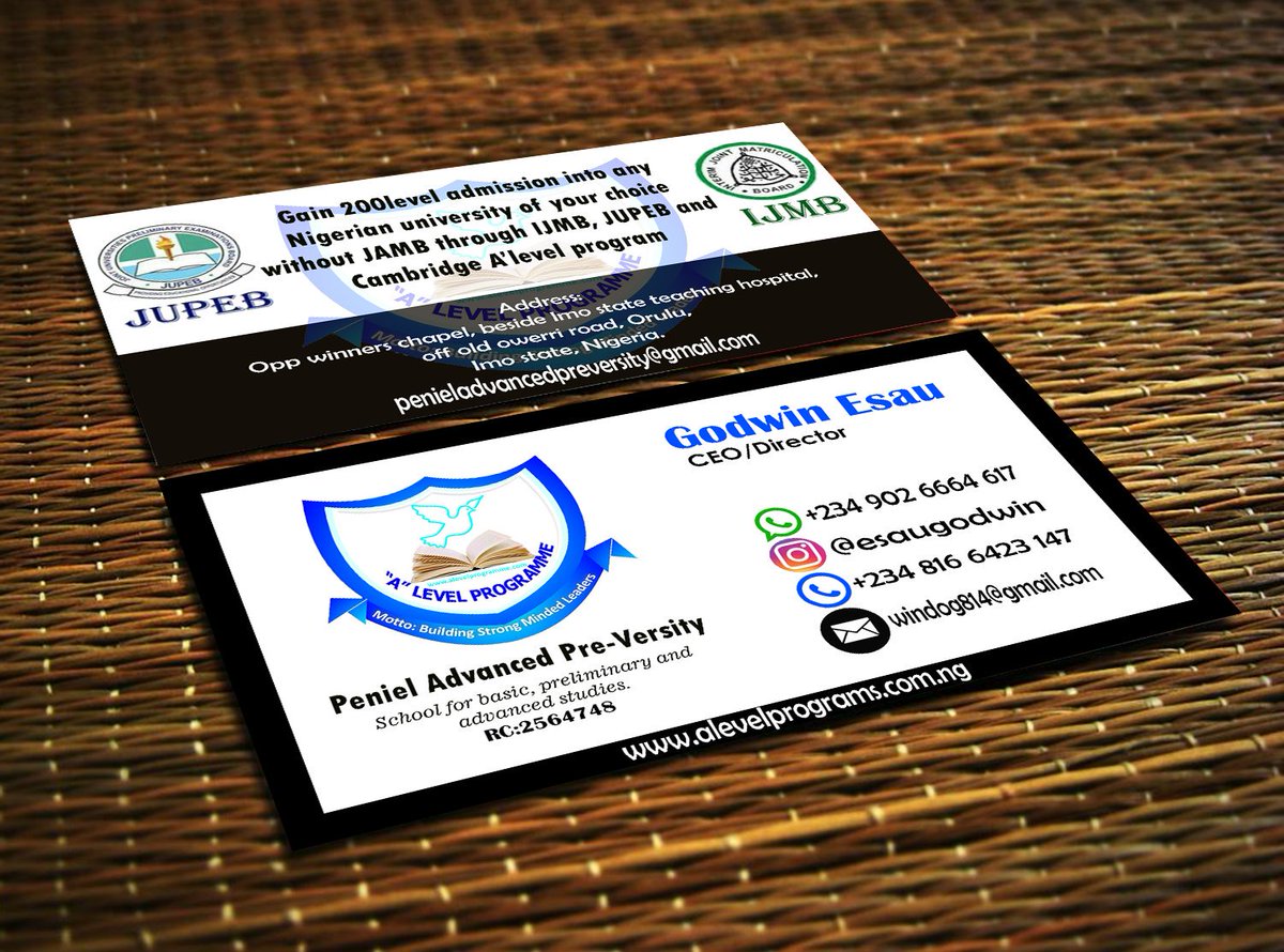 Explicit_PR's tweet photo. Good evening guys. My name is Peter I'm a Graphics Designer among other things.

I design and print business cards, premium quality cards.

WhatsApp 08182175114 for more enquires 

Kindly retweet my next customer might just be on your TL. https://t.co/30rjFN2oMA