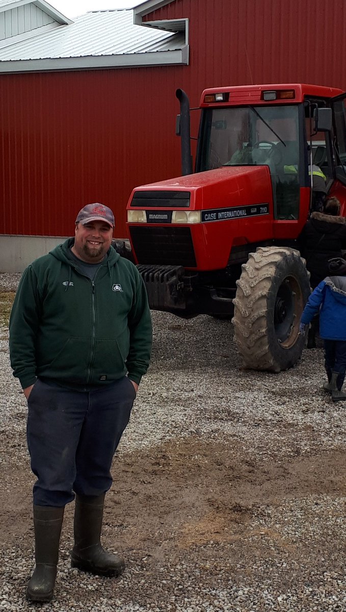 A very big thank you to Greg Fenti for allowing Fairmont School in London for a barn tour. Cows and city kids, a fantastic idea!