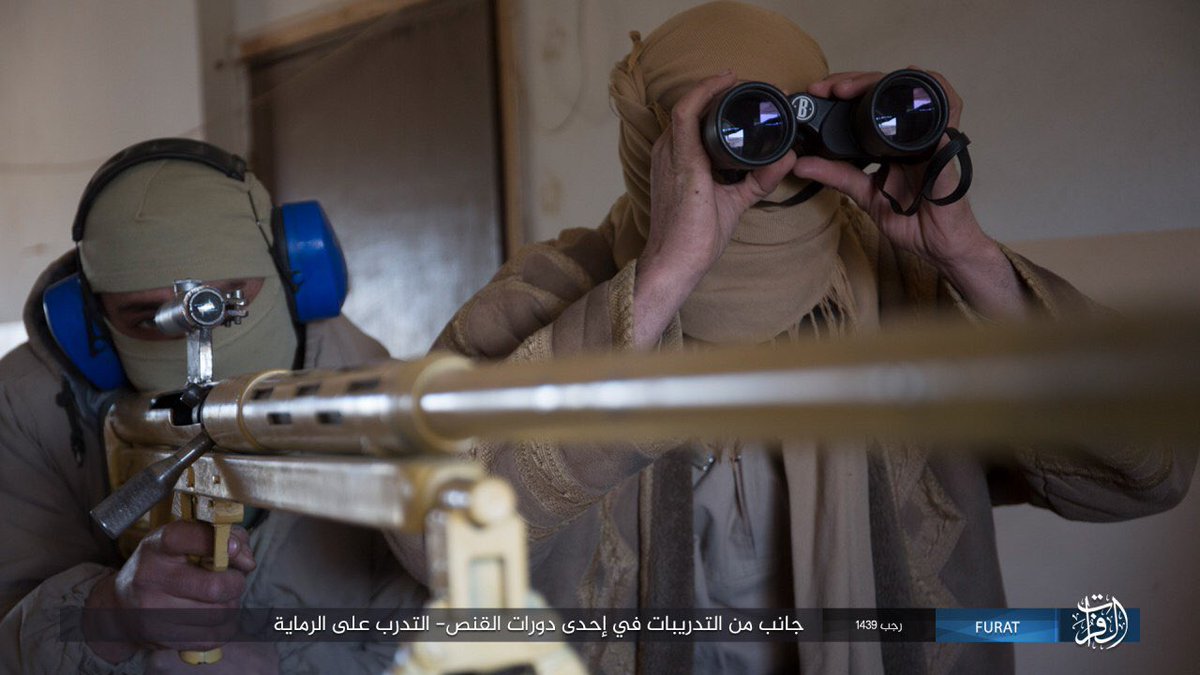 terror_monitor's tweet photo. #SYRIA
#IslamicState Releases Pictures Showing Its Fighters Sniper Training In #DeirEzZor. #TerrorMonitor https://t.co/XCqTWnwWJ6