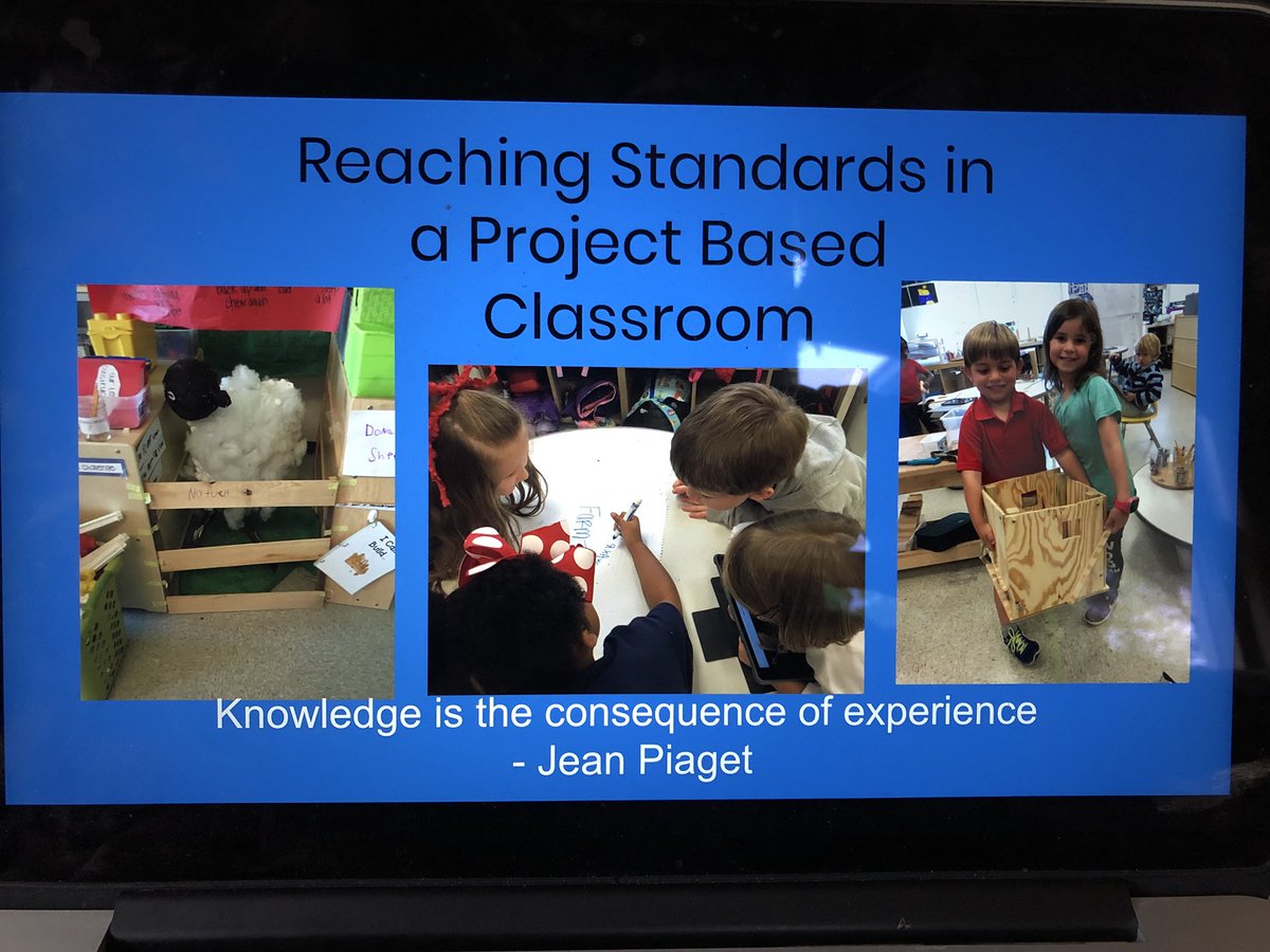 KinderDobbs's tweet photo. I’m a day late but we’ll #celebratetuesday! You know you’re at the right school when your principal tweets the same Piaget quote that you base a presentation around (and really everything that happens in your classroom 😉) #youcantknowituntilyoudoit https://t.co/6f2k6of9bY