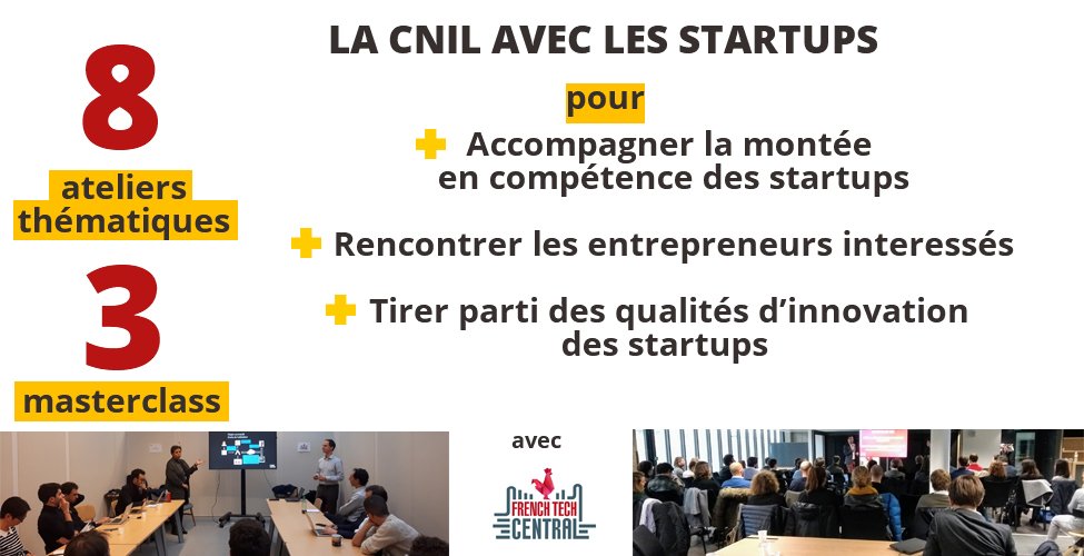 CNIL's tweet photo. #DirectCNIL - @geoffdelc (@Lincnil) présente le plan d'accompagnement #RGPD de la @CNIL pour les startups : "pas seulement pour passer la marche (...) mais aussi pour maximiser les opportunités autour de ce #RGPD" #DirectCNIL https://t.co/3pcOfBiPks