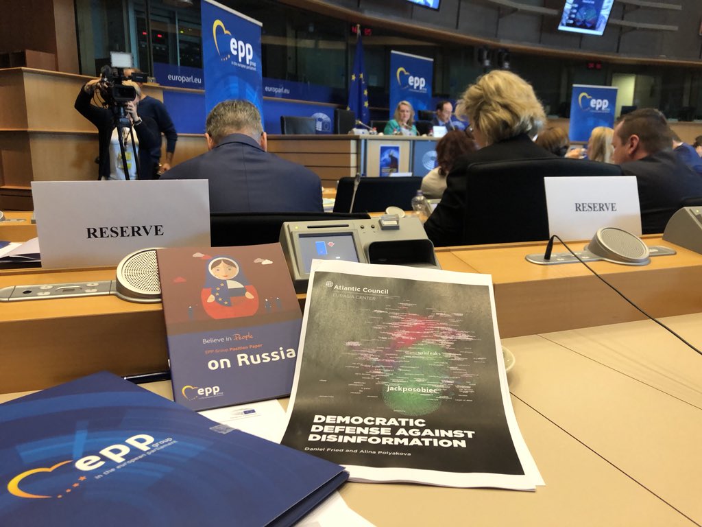 InnaPeleva's tweet photo. Russia’s Trojan Horses in the EU: Populism, Cash and Fake news. Discussing the multifaceted strategy applied by the Russian Federation in influencing the EU. @EPP @andreykovatchev https://t.co/F3xAi9fF1H
