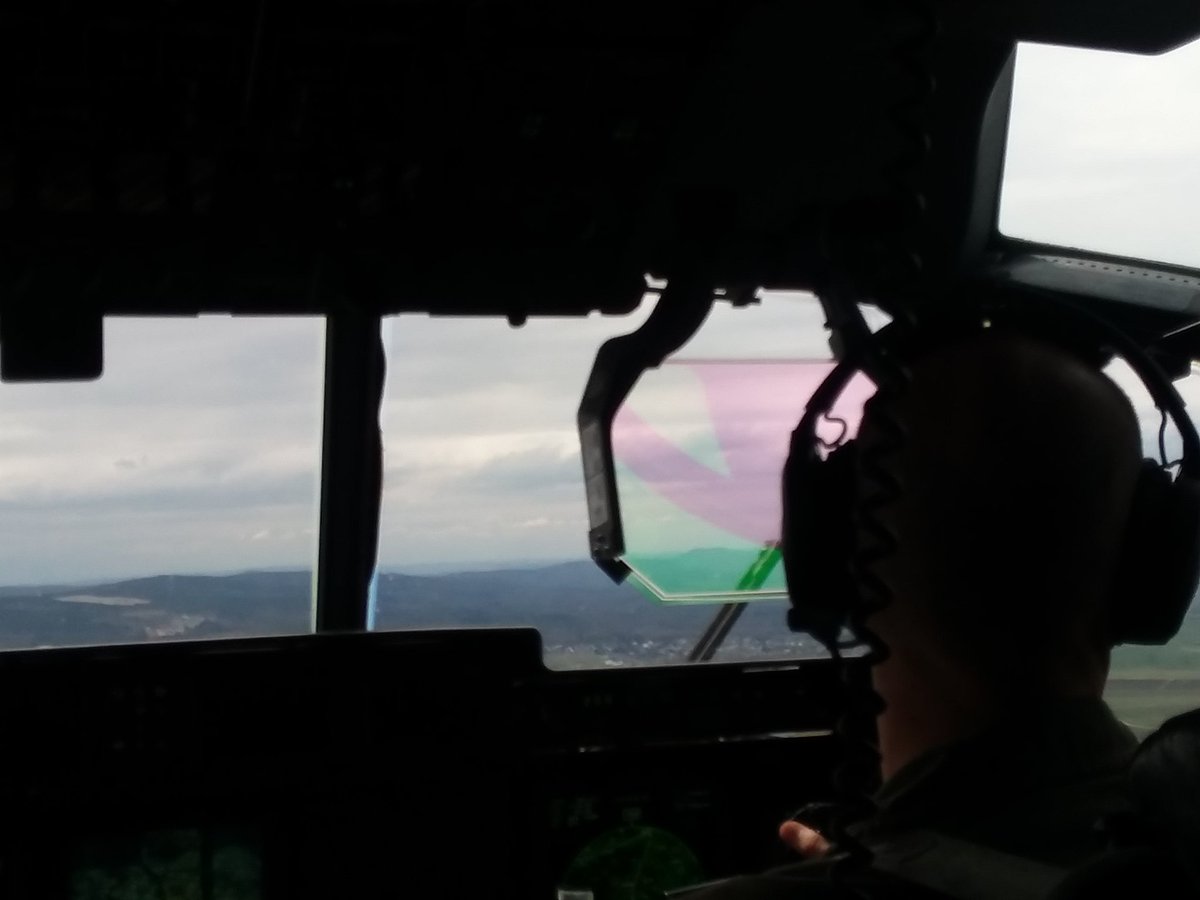 talkingforests's tweet photo. Had the opportunity to fly over Germany in a C-130 today! So cool! Had a great time and even got to talk to the pilots. 😁 #flying #fly #airplane #flight #Germany #fun #adventure #live #lovelife #havefun #opportunity #yestofun https://t.co/YV7sHAfJuM