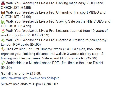 LondonHiker's tweet photo. Last day until 2019 to get ALL THIS for £19.99 ---> https://t.co/QoB316SlvR https://t.co/UaUMxWM1Lo