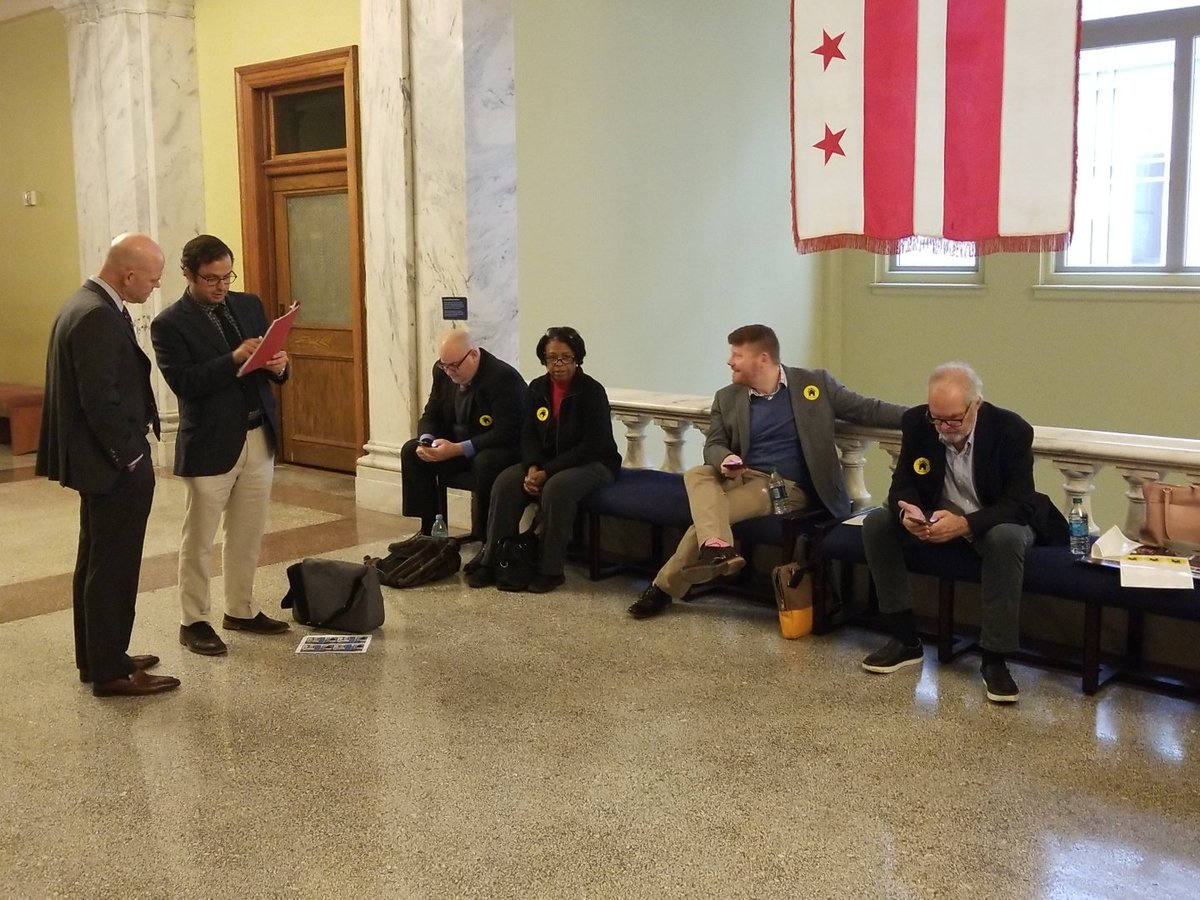 dcarealtors's tweet photo. Good morning from the Wilson Building, where we're here to #FixTOPA! https://t.co/K9ZDBWOJgz