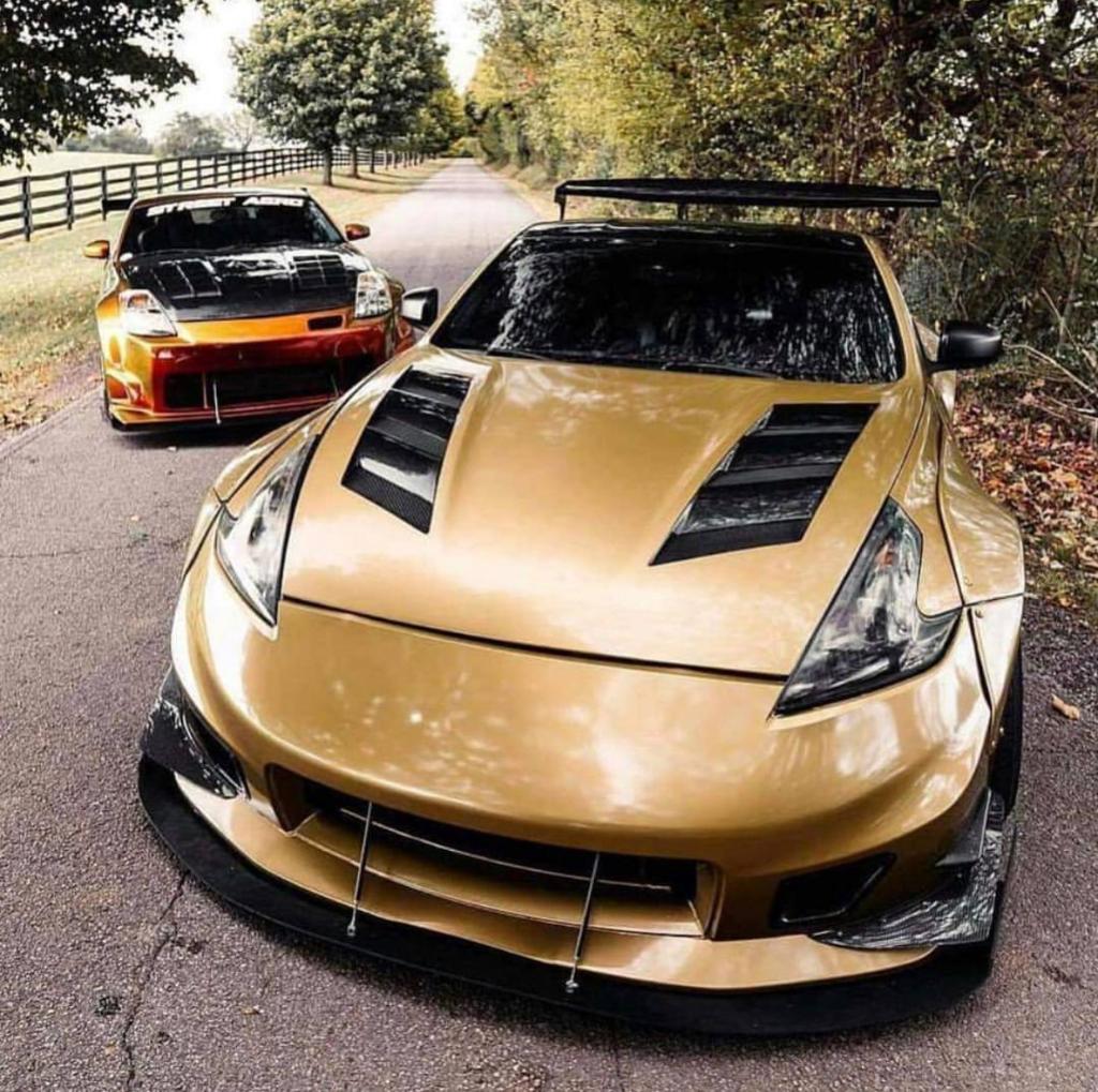 Nissan's tweet photo. When #NationalSiblingsDay falls on a #TueZday. 😏 
#350Z #370Z #Zociety
📷: martin_ronaldo7866 https://t.co/8ukWuuwVGT
