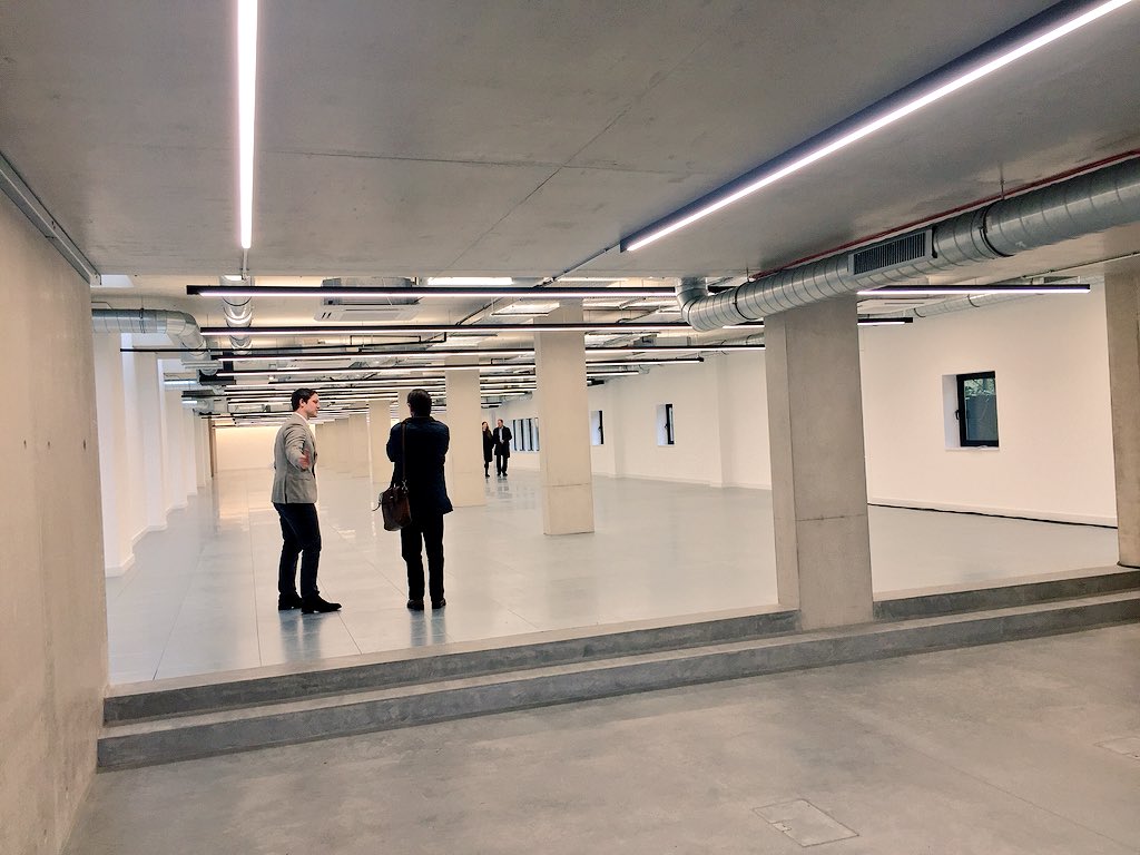 Reesa_UK's tweet photo. Down to #SW8 this morning for the launch of the swanky Meadow Works. 7,200 sq ft of new office space with a bright contemporary refurbishment. Thanks @UnionStPartners and @pilcherhershman for hosting! #convertedwarehouse #exposedservices #refurb #vauxhall https://t.co/QtlwYiBxc2
