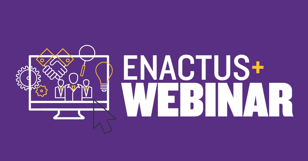 enactus's tweet photo. You won't want to miss this! We are live in 30 minutes with another webinar to show you how you can become one of the first students and faculty members to test out our new digital community, Enactus+! If you haven't already, sign up here: https://t.co/Wr0Drg1koz #EnactusPlus https://t.co/thJhITgb1h