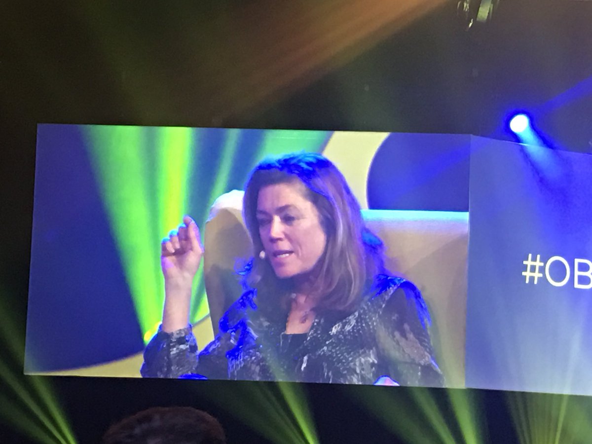 solveiglae's tweet photo. @NHOkristin says think ahead to meet future opportunities. Have people around you who manage this. Example with @grimmert foreseeing @soldotno future. #obforum https://t.co/bSqVU2yIbg
