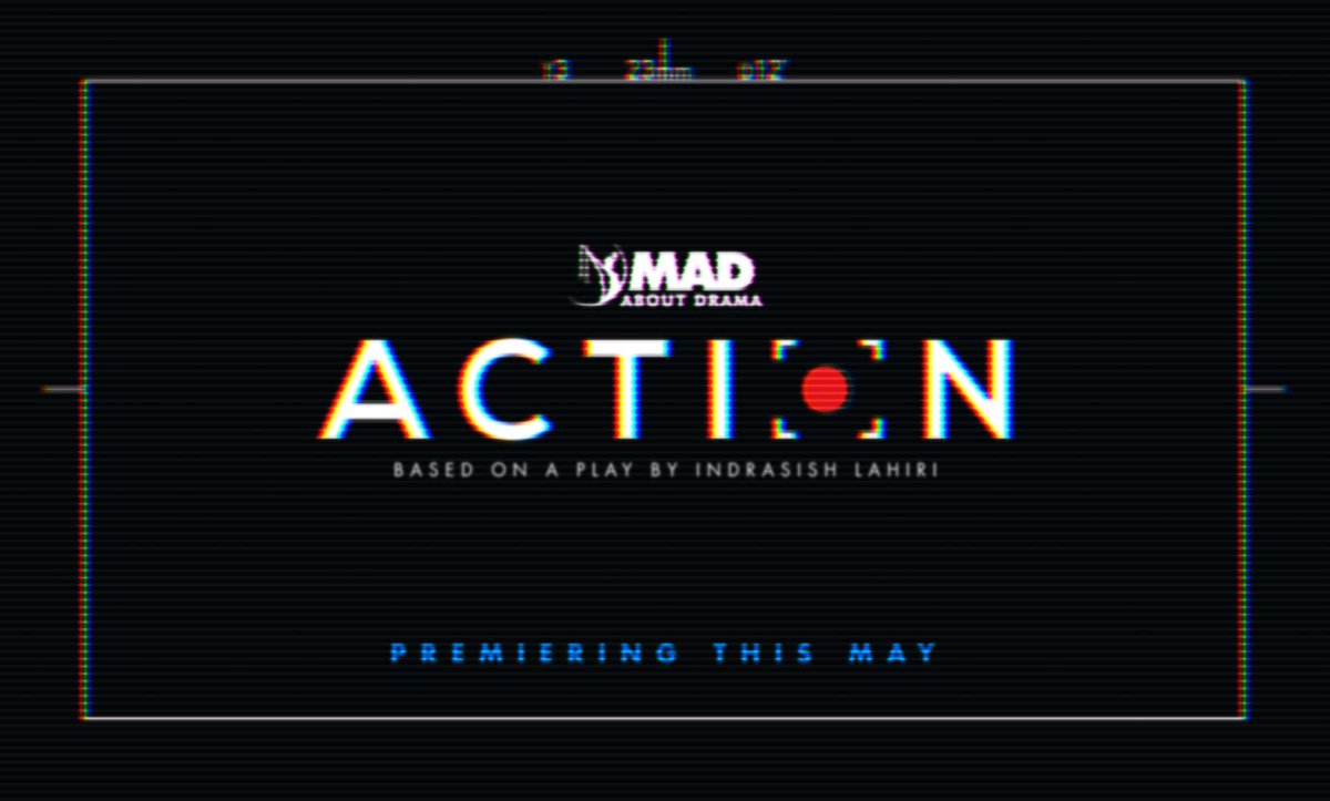 <a href="/hometomadness/">Mad About Drama</a> presents 'ACTION', based on a play by Indrasish Lahiri. Premieres on the 4th of May at #GyanManch, 6:30 pm. Second show is on the 5th of May. Gyan Manch, 6:30 pm. 
Tickets : +91-9748219249 / +91-8583943001
<a href="/whatsupkolkata/">What's Up Kolkata</a> <a href="/events_kol/">KOL EVENTS</a> <a href="/daKolkata/">Events in Kolkata</a>