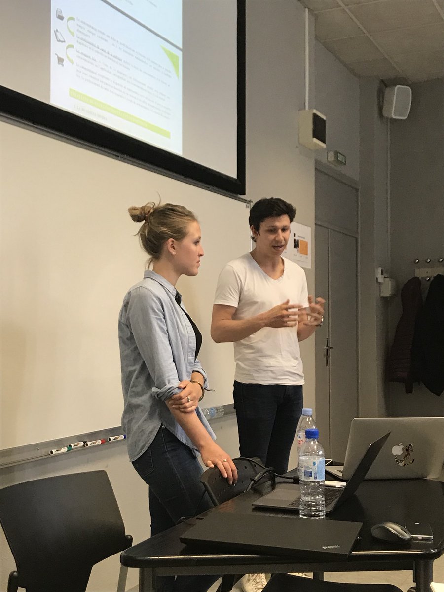 bijjei's tweet image. Les futurs entrepreneurs pitchent tous les jours @startup_mbs @Montpellier_BS Nutri Bio