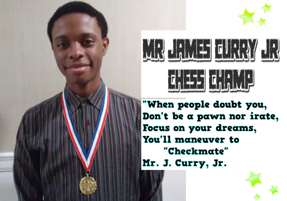 JimmyCurry's tweet image. My son and student.  Love you. From dad. #Chess #chessfans  #urbanyouth
#NYCAceAcademy #PositiveThoughts #goodblacknews #jimmyspicecurry