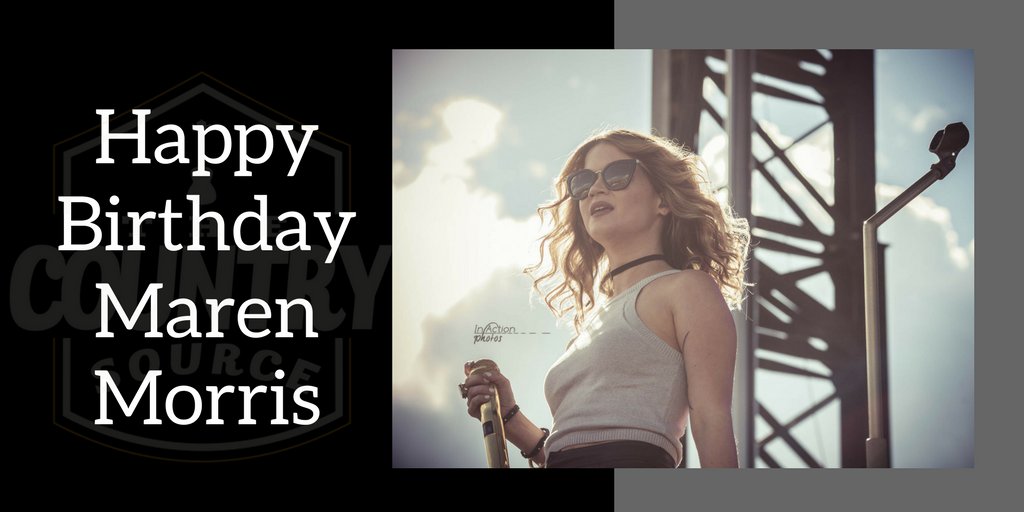 Happy Birthday to <a href="/MarenMorris/">Maren Morris</a>, turning 28 today. 🎂

#MarenMorris // Photo: <a href="/InActionPhotos/">In Action Photos</a>