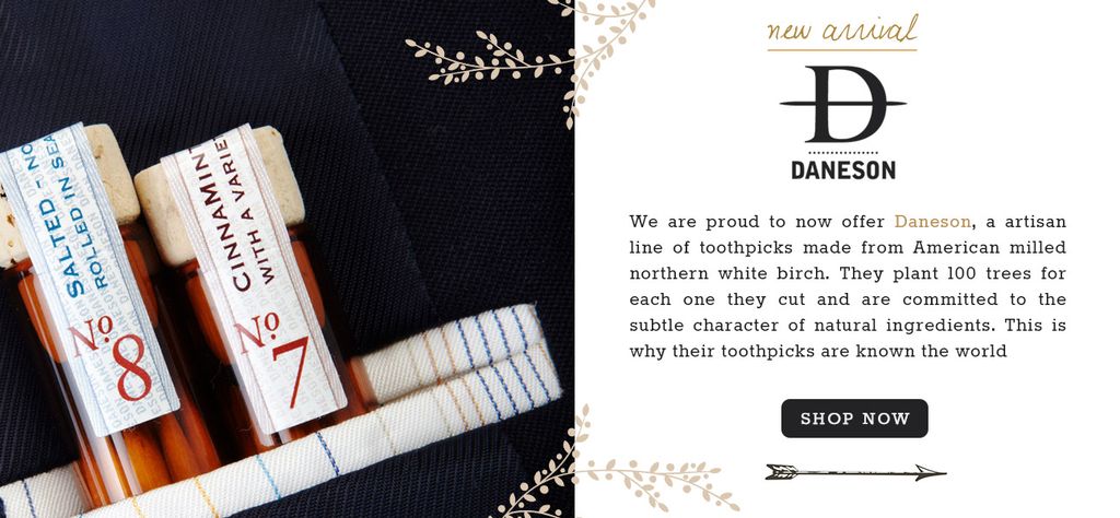 JMacLeanDesign's tweet image. Introducing Daneson Natural Toothpicks. Sustainably Harvested from American White Birch

They plant 100 trees for each one they cut and are committed to the subtle character of natural ingredients!

&amp;gt; Shop Daneson petalandpost.com/collections/da…