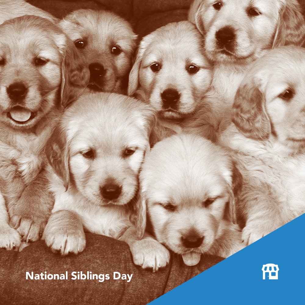 It’s National Siblings Day, so give them a call, give them a hug, or better yet, grab a local treat to share. Otherwise, they might tell mom on you!  
#ShopLocal #ShopLocally #NationalSiblingsDay #Siblings #Brother #Sister #Family #Mississauga