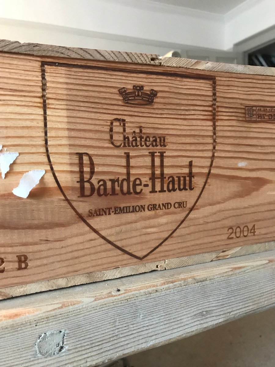 CavexUK's tweet photo. Yesterday, our CEO Steve donated this lovely case of Ch. #BardeHaut 2004 to @HenleyHawks for a fundraising event, a club and cause very dear to him! 

Very jealous of the eventual winner of this! 🍷😍 

#Finewine https://t.co/NPuk4fyyET