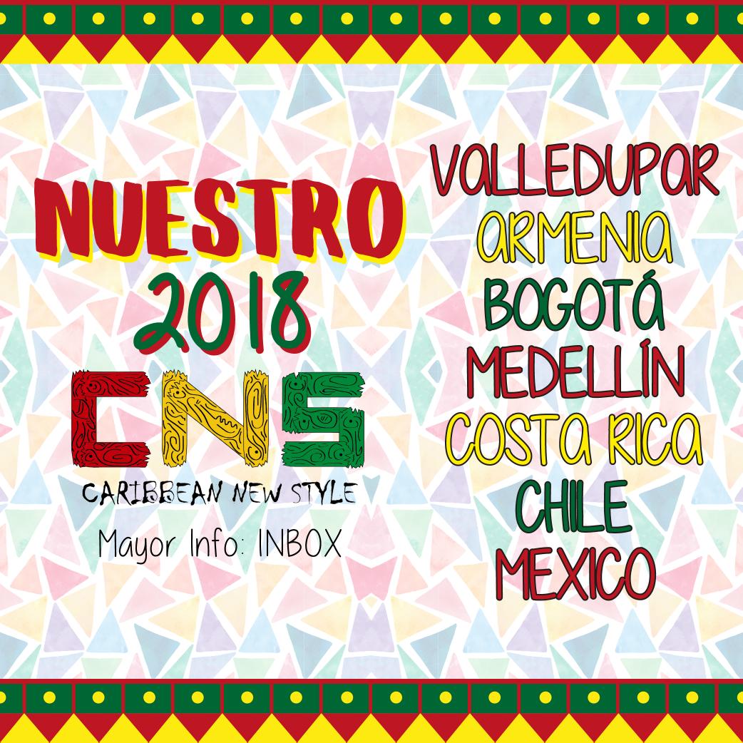 Primero Gracias a Dios y a ustedes por el apoyo siempre!  ONE LOVE!  Así va Nuestro 2018!
Para más información,  vía Inbox