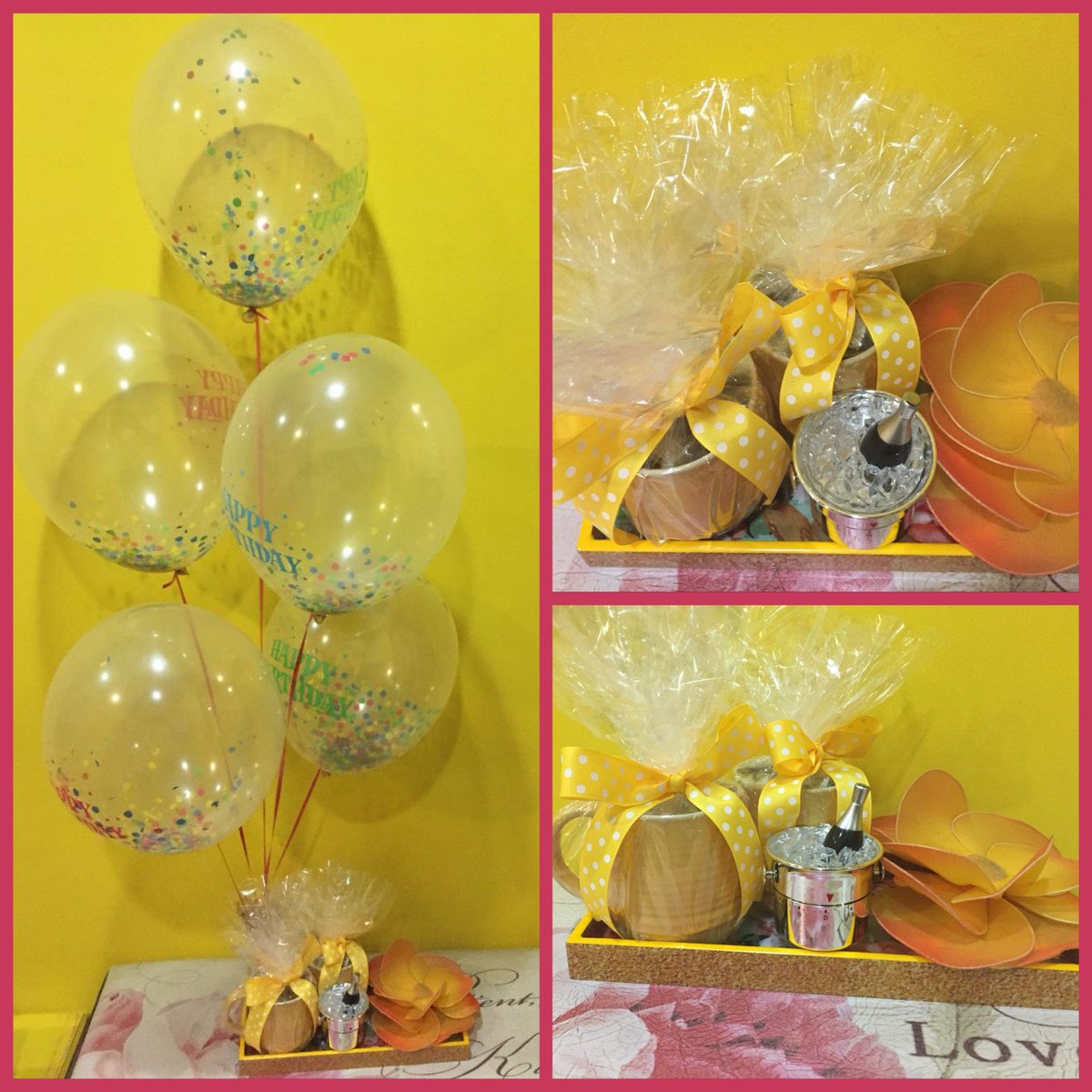 Birthday hampers wishing your special ones Bright and Cheerful years ahead . 
#birthdayhampers #birthdaygifts #brightandsunny #cheerful #gifting #Twinkles #hbd #partyshop #chennai