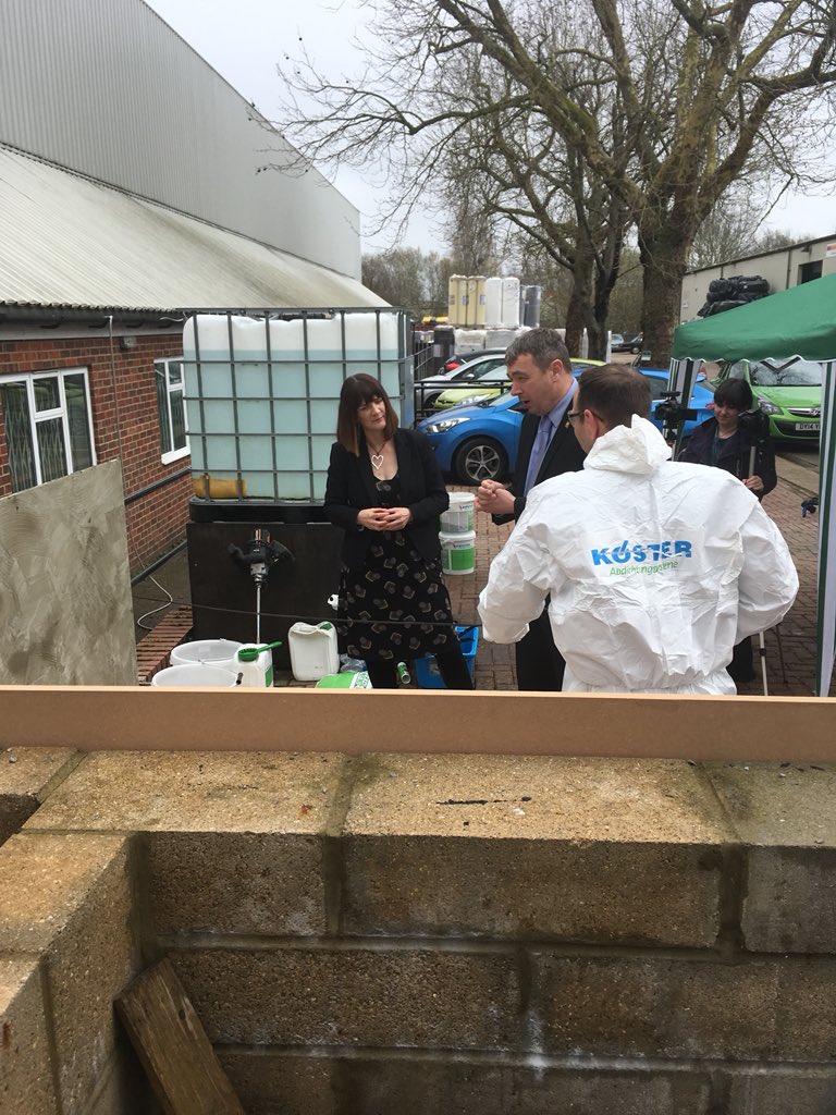 DeltaMembranes's tweet photo. A pleasure to have @floodmary filming at Delta’s offices today, showcasing our Flood Resilience - #FloodResilienceHouse #cumbriafloodresilienceshowcase #Edenside Barn https://t.co/FjSfFxYjKc