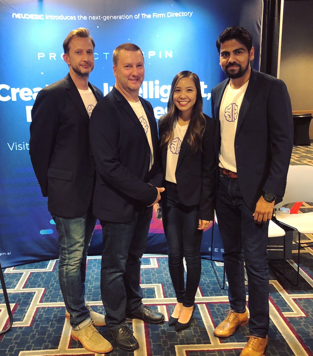 The team is at #LMA18! Come check us out at booth 223 to learn more about Project Bespin and grab some goodies 😀 #lma2018 #Marketing #Legal #legaltech #NewOrleans #NewOrleansTakeOver