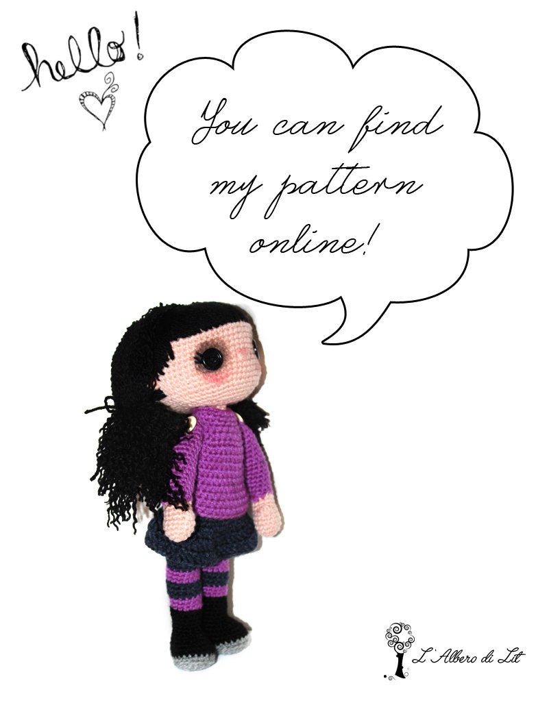 LAlberodiLit's tweet photo. Cailin is a cute doll. You can find my pattern on @ravelry and @LoveCrochetCom  | Cailin è una graziosa bambola. Puoi trovare il mio schema su Raverly e LoveCrochet. #amigurmi #crochet #handmade #dolls #toys #cuteness #gothic
https://t.co/0OLC26eQTA
https://t.co/OkxxKrVMCU https://t.co/Ppv449xHI2