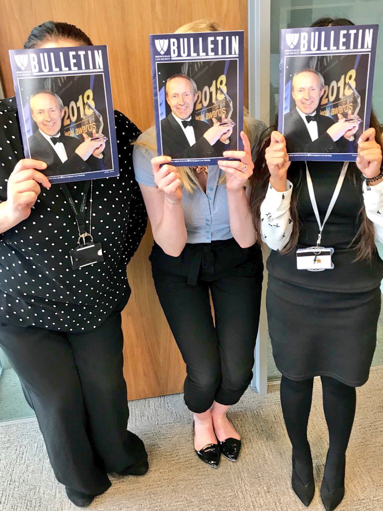Fame at last for @peterhubbardACS - check out @BhamLawSociety Bulletin for more details on the recent @ACSLLP award wins! #readallaboutit #legaleagles 🎖🎖🎖🎖📰📰📰📰