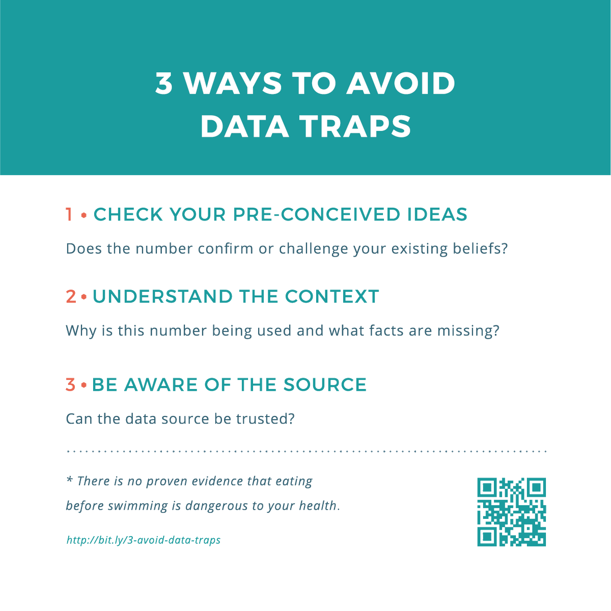 ContactPARIS21's tweet photo. How can you avoid falling for "Data Traps"? #data4truth PARIS21 and @swissstatistics offer 3 tips: https://t.co/T3qwLm87SP https://t.co/IvOLlSUQov