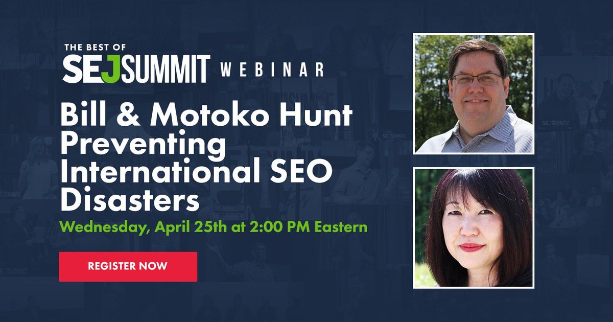 sejournal's tweet image. Next #BOSSwebinar: We&apos;ll discuss challenges that are out of the control of the SEO team + how to avoid them. Register today 👉bit.ly/2Ivz6us