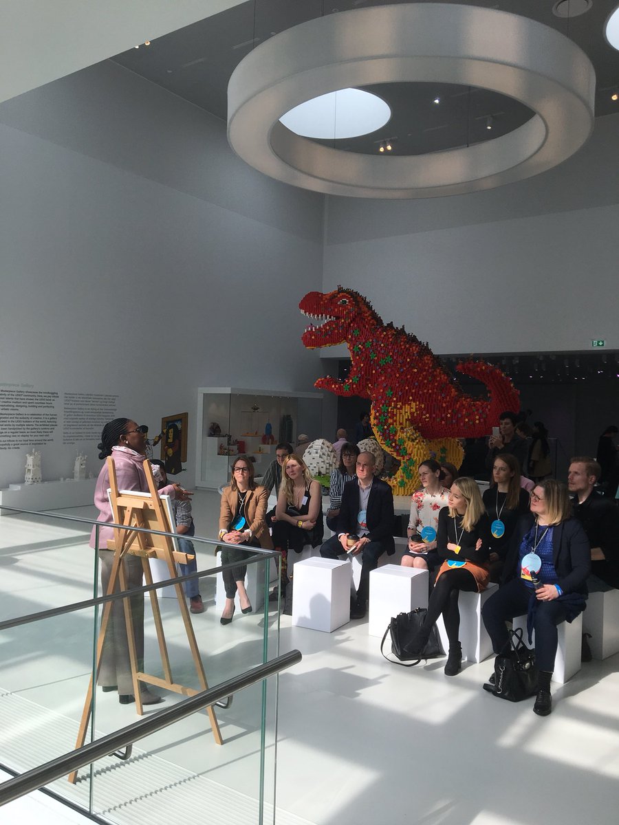 Renvimick's tweet photo. Maud Langa -passionate school principal from South Africa- shares her change journey through play #LEGOIdea2018 #LegoHOUSE #LEGOFoundation https://t.co/lxdXm9Bhab
