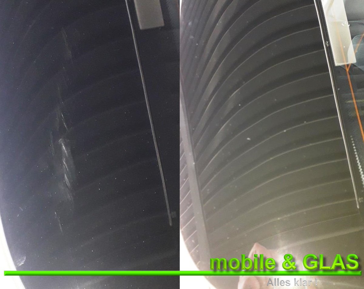 Der BMW X 1 ist bereits verkauft, jedoch soll er vor der Abholung aufbereitet werden und ich war mit der #Glaskratzerentfernung beauftragt.