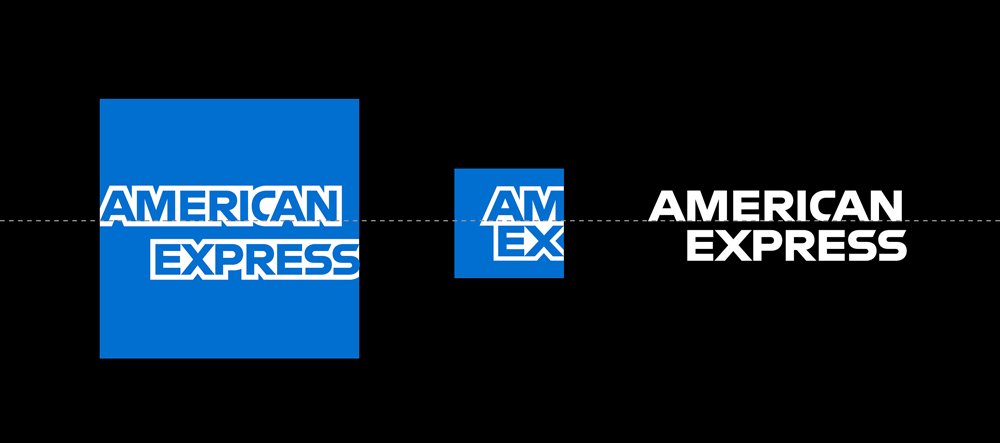 A solid identity refresh for American Express by Pentagram, with a clever alternate logo underconsideration.com/brandnew/archi…