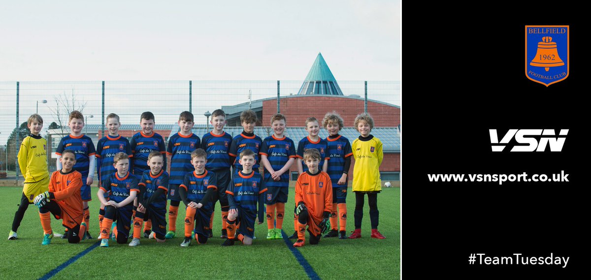 VSN SPORT (@vsnsport) on Twitter photo This weeks big #TeamTuesday shout out goes to the amazing <a href="/bellfieldfc1962/">BELLFIELD F.C.</a> The boys look great in their new kit and we hope it helps bring them success! Well done to everybody involved from mums and dads to players & coaches, great work all round! #KitBuilder This weeks big #TeamTuesday shout out goes to the amazing <a href="/bellfieldfc1962/">BELLFIELD F.C.</a> The boys look great in their new kit and we hope it helps bring them success! Well done to everybody involved from mums and dads to players & coaches, great work all round! #KitBuilder