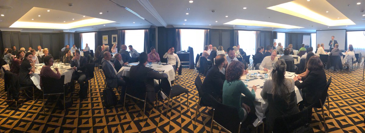 AllanLloyds's tweet photo. Welcome to our co-located #CEM #workshop of #CEMbank #CEMtel #cempharma in #Vienna led by Konrad Skorczynski from #UPC. Stay tuned for more, tomorrow we are starting with the summit! #digitaljourney #AI #customerexperience #CX #futureofcustomerexperience https://t.co/sbSAqmZxNr