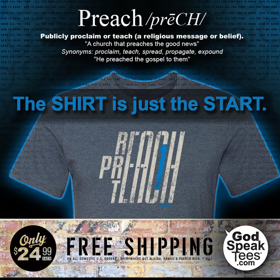 BeamTeamDesign's tweet image. Are YOU preaching?!  godspeaktees.com  #Reach #Preach #Teach #Christian #Tshirts #Apparel #Faith #God #Jesus #Goals #Inspiration #Religion #Spirituality #GodSpeakTees #Love #LoveLanguage #Free #FreeShipping #Swag #Soft #Unisex #Conversation #IceBreaker #ThoughtProvoking