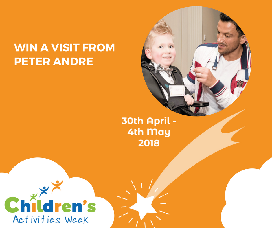ChildrensAAssoc's tweet photo. The Children’s Activities Week shooting star will win a money-can’t-buy visit from Peter Andre to their activity. #CAW2018 #WatchMeFly https://t.co/GEqhzEtNOH https://t.co/yMRP7ivQDM