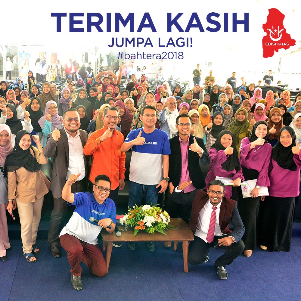 bahtera2018's tweet photo. Terima kasih yang tak terhingga kami ucapkan kepada semua peserta-peserta yang hadir, pangunjung-pengunjung dan semua yang terlibat menjayakan Bahtera 2018 Edisi Khas Kelantan kali ini. Semoga kita berjumpa lagi di Bahtera edisi yang akan datang!
.
#bahtera2018 #bahterakelantan https://t.co/xVAkw7mOI2