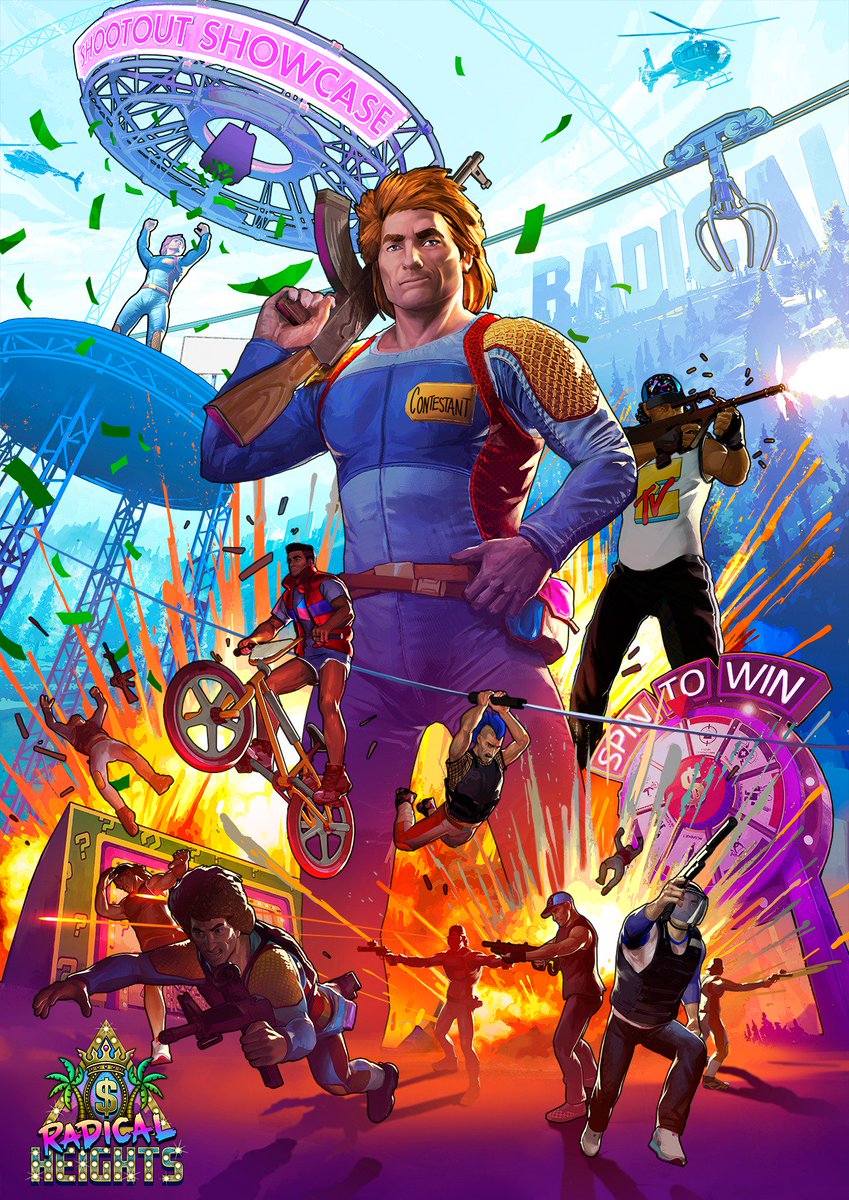 Boss Key Productions (@bosskey) on Twitter photo What's that? <a href="/Radical_Heights/">Radical Heights</a> launches today at 12pm ET on STEAM in Early Access? NICE. Have a cool key art image. Why? Why not. Spread the word! We have no publisher for this game so RT appreciated. =P store.steampowered.com/app/809960/Rad… What's that? <a href="/Radical_Heights/">Radical Heights</a> launches today at 12pm ET on STEAM in Early Access? NICE. Have a cool key art image. Why? Why not. Spread the word! We have no publisher for this game so RT appreciated. =P store.steampowered.com/app/809960/Rad…