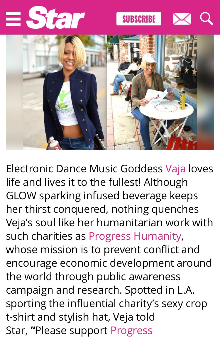 ProgressHumans's tweet photo. @vajamusic in the news today wearing our shirt! https://t.co/f87TRtbtYu https://t.co/OaIOu6Gh9t