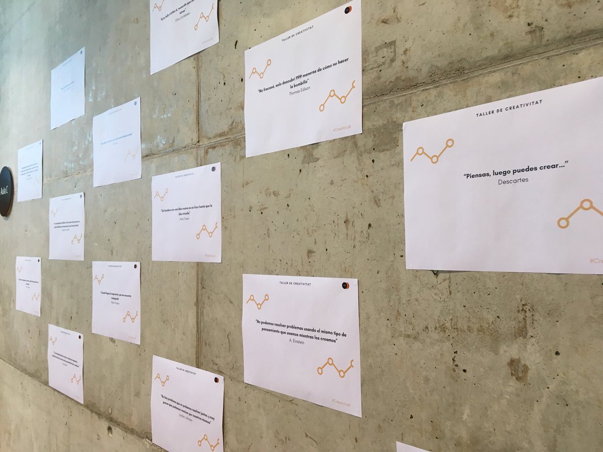 citilab's tweet image. Primera sessió del Taller de #Creativitat del Citilab!💡 Els participants s’han introduït en el món de la #creativitat de la mà de @rosersantamaria, responsable de LaborLab i dinamitzadora de la #formació. A més, han conegut l’espai i la tasca del #lab de #Cornellà! #CreativiLab