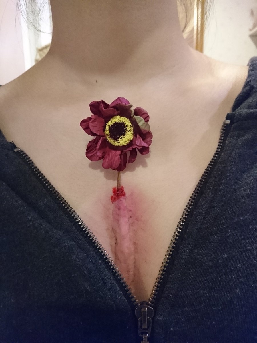 pinelu_make's tweet photo. 今日はお花🌼🌼🌼
次はもっと上手くしたいな
#特殊メイク #specialmake #お花 #specialmakeup https://t.co/jJSJOrbW1z