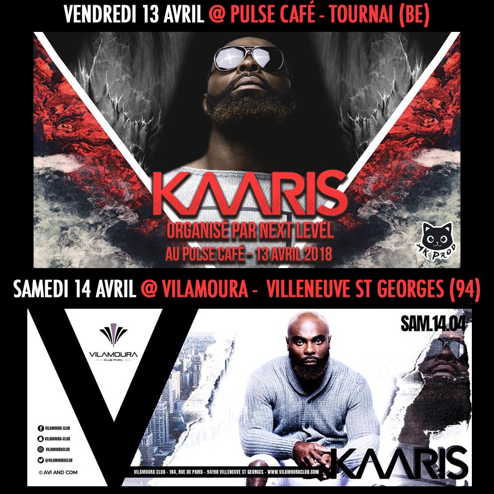 KaarisOfficiel1's tweet photo. 🚨RDV SHOWCASES 🚨
=> Ce Vendredi 13/04 @ Le Pulse Café  - Tournai (Be)

=> Ce Samedi 14/04 @ Vilamoura Club - Villeneuve St Georges (94) https://t.co/ZcgtN9SS3G
