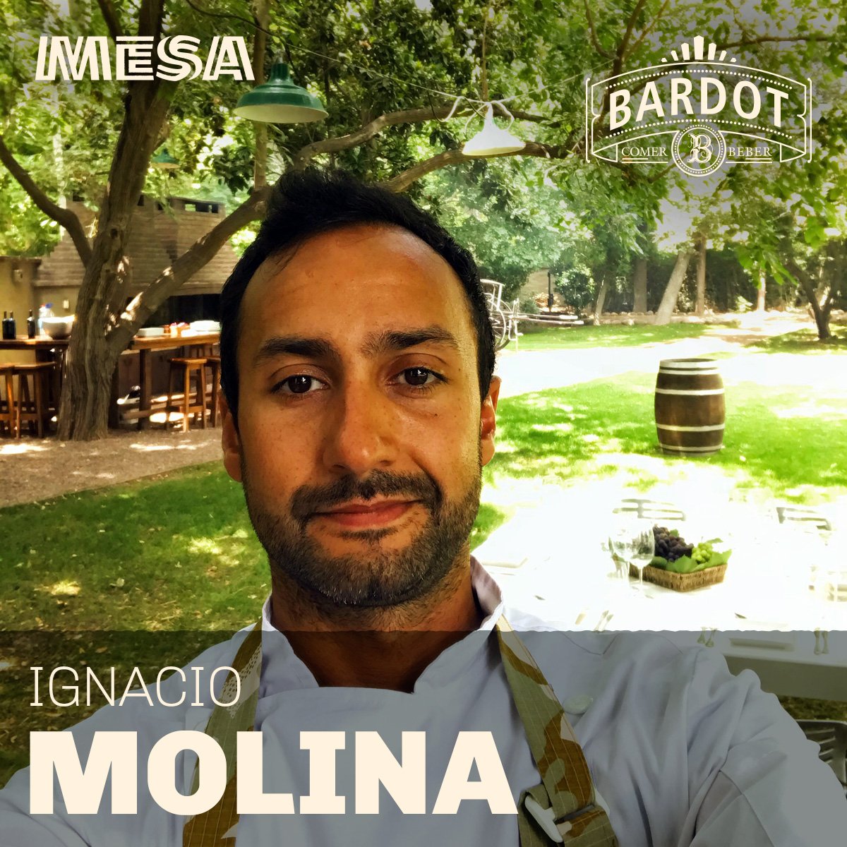 El #restaurante <a href="/Bardotmdz/">Bardot Comer Beber</a>, en #Mendoza, se suma por primera vez a #MESAdeOtoño con un #menú de 3 pasos con #Palta, Aceite de #Oliva y #Membrillo de los chefs Ignacio Molina y Fabián Morales. 👨‍🍳👨‍🍳🍽👇 ¡Disfrutalo del 24 al 30 de Abril! 

facebook.com/mesadeestacion…