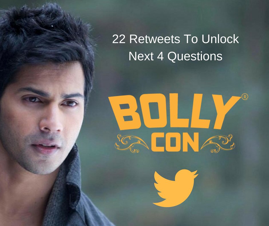 altbollywoodpg3's tweet photo. 22 #Retweets on this to unlock next 4 Questions
Win a chance to Watch #October Special Screening with #VarunDhawan 😍at his Official Fan Club Meetup (https://t.co/lB5jFjQhDX )
Use Hashtags #OctoberWithVarun & #3DaysToGo4October &
Mention @BollyConInt
#Contest😍#ContestAlert https://t.co/FMXrugouFI