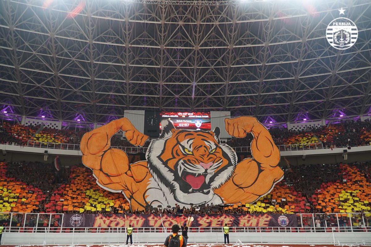 Persija_Jkt's tweet photo. Now You See Me! 🐯💪🔥#PersijaDay #PersijaJakarta https://t.co/ZKRqmLg7C5